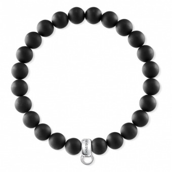 Thomas sabo charm karkötő black  karkötő x0219-023-11