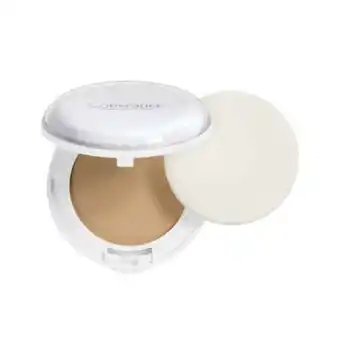 Avéne matt hatású krém állagú alapozó couvrance spf 30 (compact foundation cream mat effect) 10 g 2.0 natural