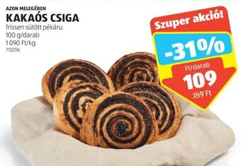 Azon Melegében Kakaós csiga 100 g