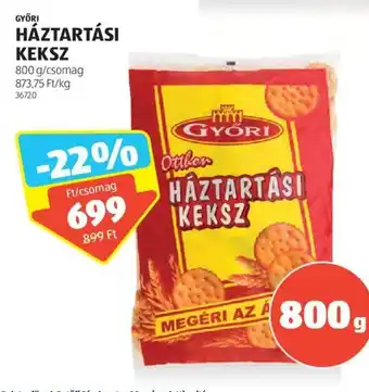 Győri Édes Háztartási keksz 800 g