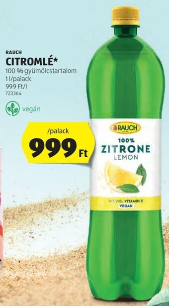 ALDI Rauch Citromlé 1 l ajánlat
