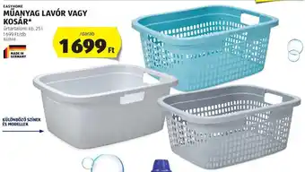 ALDI Easyhome Műanyag lavór vagy kosár 1 db ajánlat