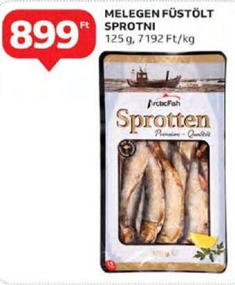 Auchan Melegen füstölt sprotni 125 g ajánlat