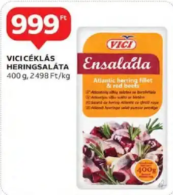 Auchan Vici Céklás heringsaláta 400 g ajánlat