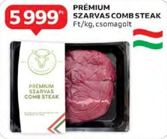 Auchan Prémium szarvas comb steak 1 kg ajánlat