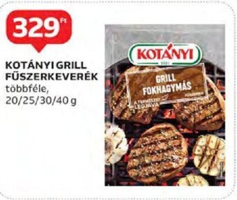 Auchan Kotányi Grill fűszerkeverék 20 - 40 g ajánlat