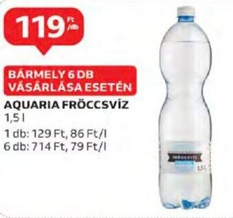 Aquaria fröccsvíz 1,5 l