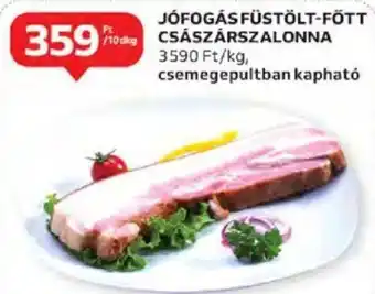 Auchan Jófogás füstölt-főtt császárszalonna 10 dkg ajánlat