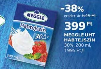 Auchan Meggle uht habtejszín 200 ml ajánlat