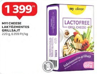 Auchan My! Cheese Laktózmentes grillsajt 220 g ajánlat