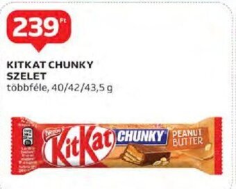 Auchan Nestlé Kitkat chunky szelet 40 - 43,5 g ajánlat