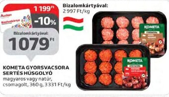 Kometa Gyorsvacsora sertés húsgolyó 360 g