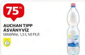 Auchan Auchan tipp ásványvíz 1,5 l ajánlat