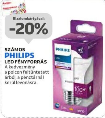 Auchan Számos Philips led fényforrás ajánlat