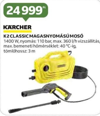 Auchan Kärcher K2 classic magasnyomású mosó 1 db ajánlat