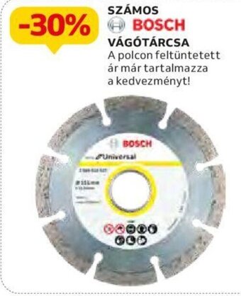 Auchan Számos Bosch vágótárcsa ajánlat