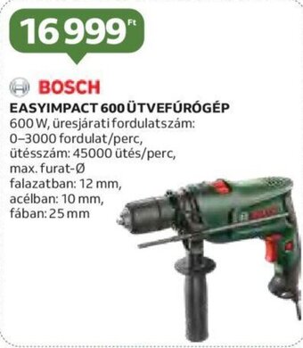 Auchan Bosch Easyimpact 600 ütvefúrógép 1 db ajánlat