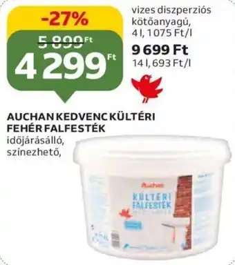 Auchan Belteri Falfestek Arak