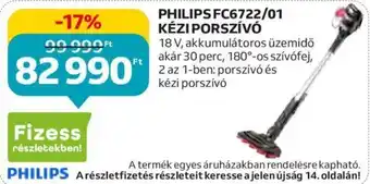 Auchan Philips kéziporszívó 1 db ajánlat
