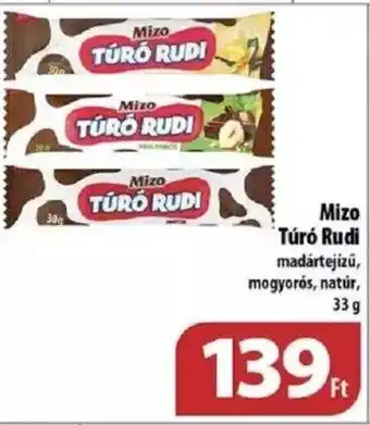 Coop Mizo Túró Rudi 33 g ajánlat