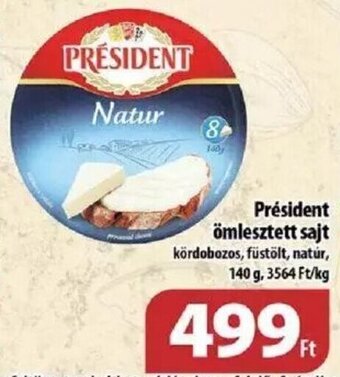 Coop Président ömlesztett sajt 140 g ajánlat