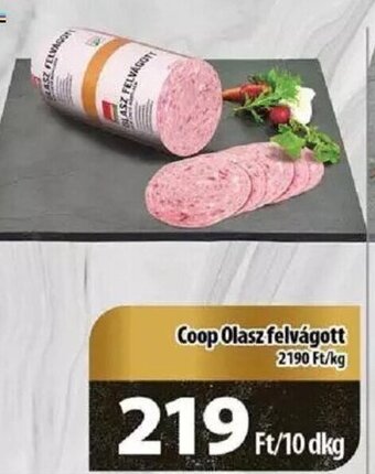 Coop Coop Olasz felvágott 10 dkg ajánlat
