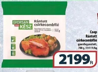 Coop Rántott csirkecombfilé 700 g