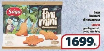 Coop Sága Fini mini dinoszaurusz 500 g ajánlat