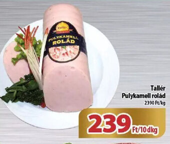 Tallér Pulykamell rolád 10 dkg