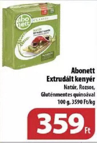 Abonett Extrudált kenyér 100 g