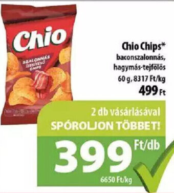 Coop Chio Chips 60 g ajánlat