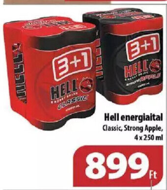 Coop Hell energiaital 4 x 250 ml ajánlat