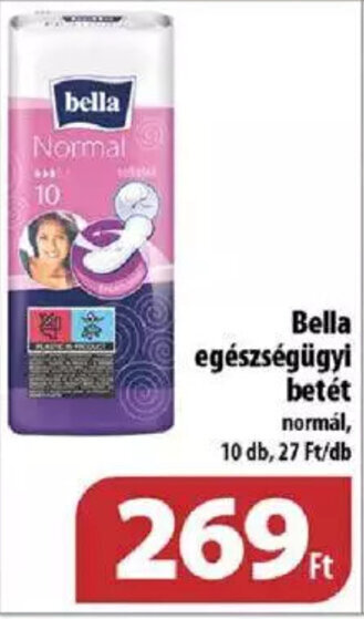 Coop Bella egészségügyi betét 10 db ajánlat