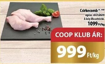 Coop Csirkecomb 1 kg ajánlat