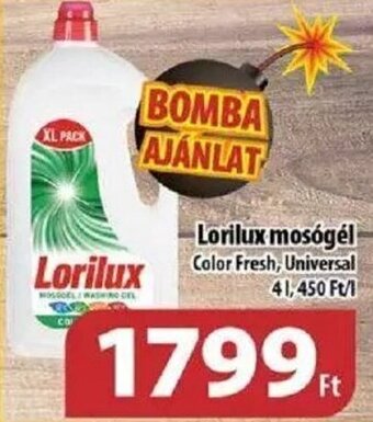 Coop Lorilux mosógél 4 l ajánlat