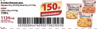 Coop Dr.Oetker Ristorante pizza 340 g ajánlat