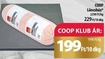 Coop Coop Löncshús 10 dkg ajánlat