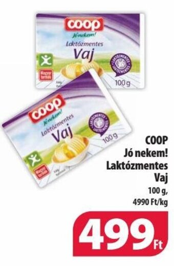 Coop Coop Jó nekem! Laktózmentes vaj 100 g ajánlat