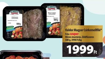 Coop Valdor Magyar Csirkemellfilé 500 g ajánlat