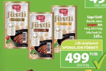 Coop Sága Füstli 140 g ajánlat