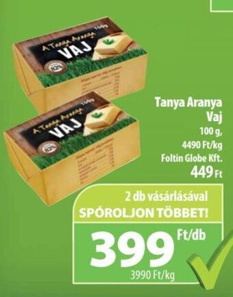 Coop Tanya Aranya vaj 100 g ajánlat