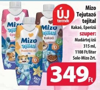 Coop Mizo Tejutazó tejital 315 ml ajánlat