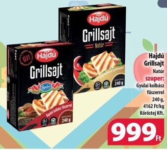 Coop Hajdú Grillsajt 240 g ajánlat