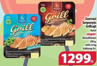 Szarvasi Serpenyős Grillsajt 200 g