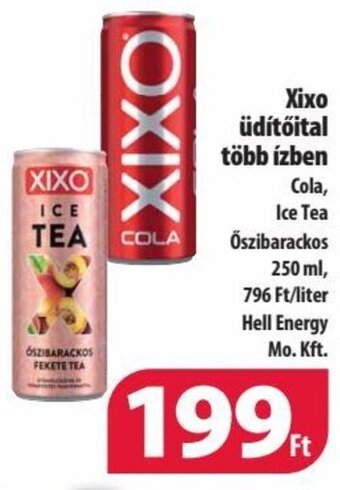 Coop Xixo üdítőital több ízben 250 ml ajánlat