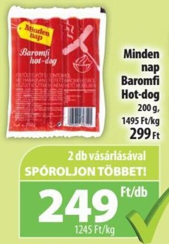 Coop Minden nap Baromfi hot-dog 200 g ajánlat