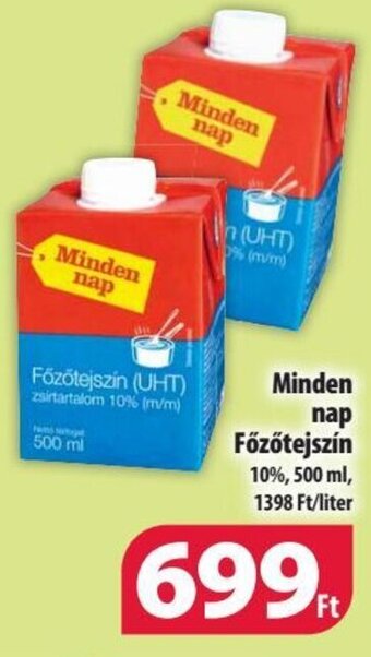 Coop Minden nap Főzőtejszín 500 ml ajánlat