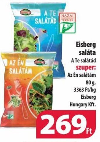 Coop Eisberg saláta 80 g ajánlat