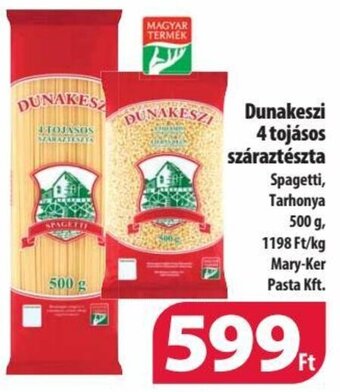 Dunakeszi 4 tojásos száraztészta 500 g