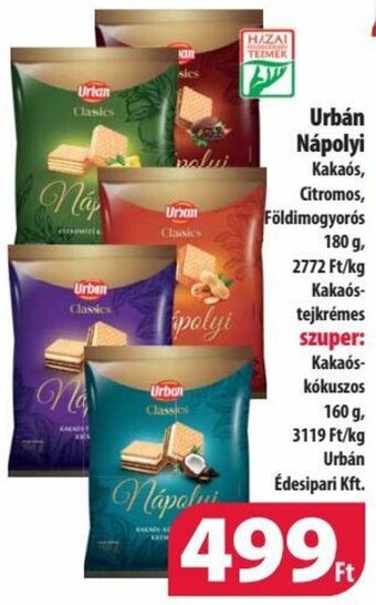 Urbán Nápolyi 160 / 180 g